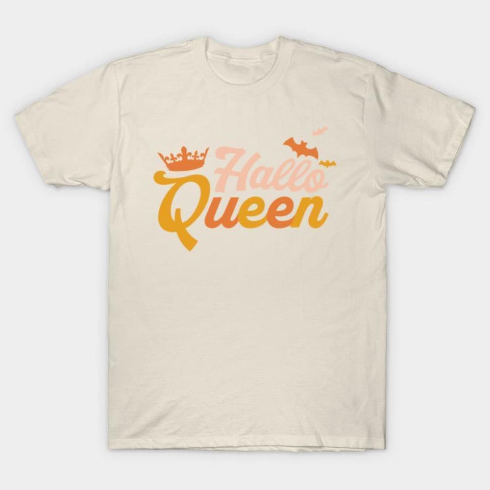 Hallo Queen Happy Halloween Tshirt - Picture 1 of 3
